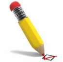 Gelber Bleistift